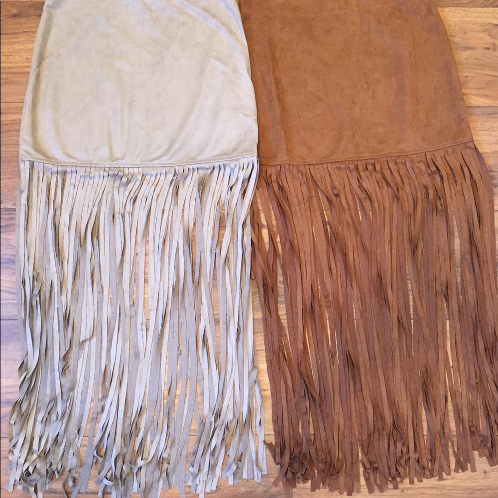 Fringe skirt!